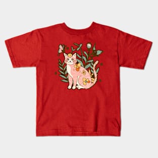 Flora Kitten, cat Kids T-Shirt